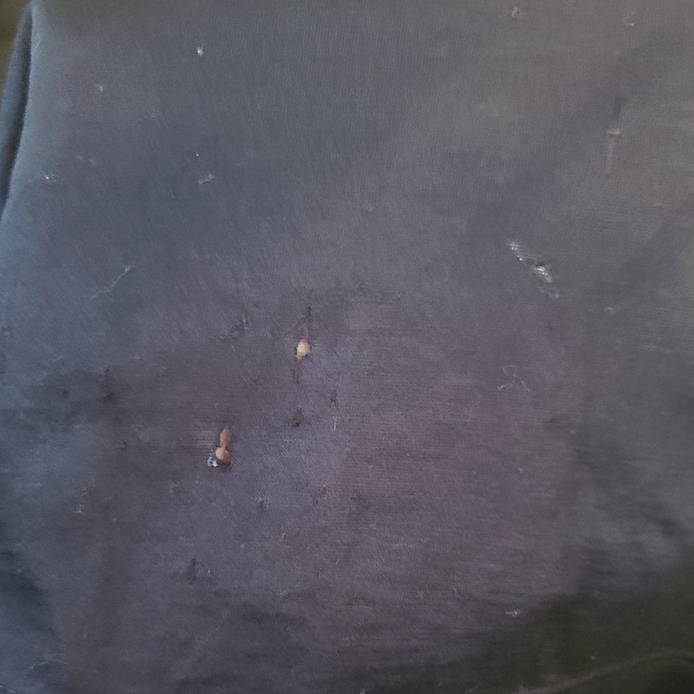 Banana Republic black cap sleeve T-shirt szL - Picture 8 of 8